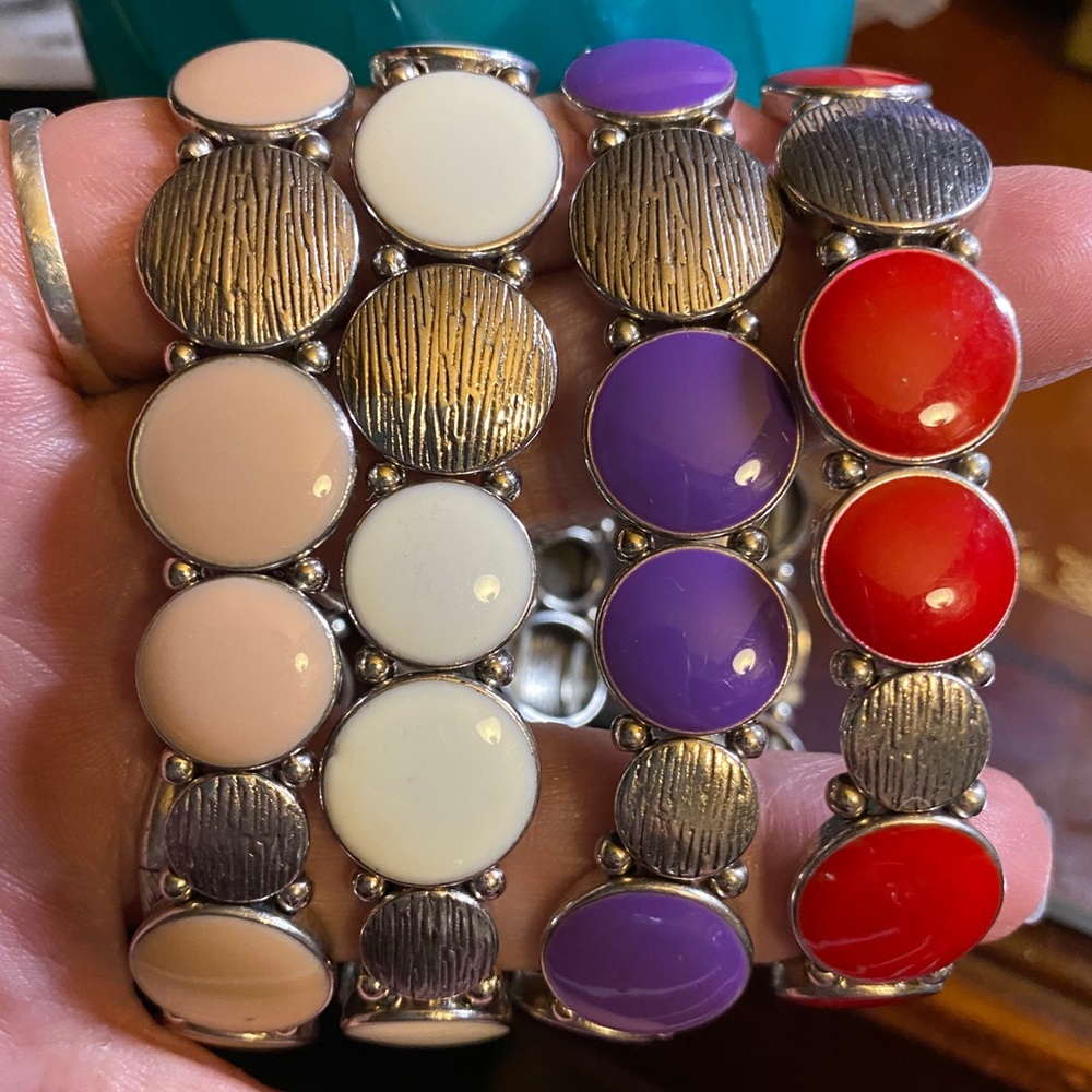For bracelets that are stretchy